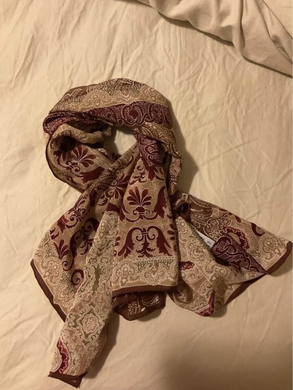 pure silk scarf